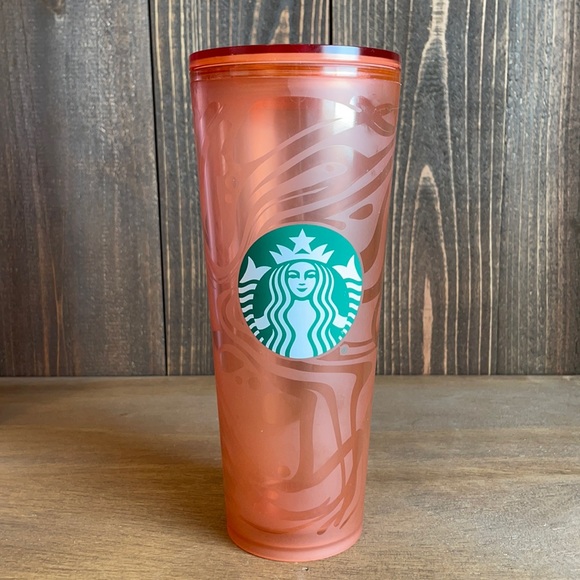 Starbucks Pink zebra cup